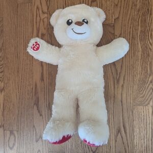 Build A Bear 16" Ivory White Teddy Bear Plush Stuffed Animal 2019 Collectible